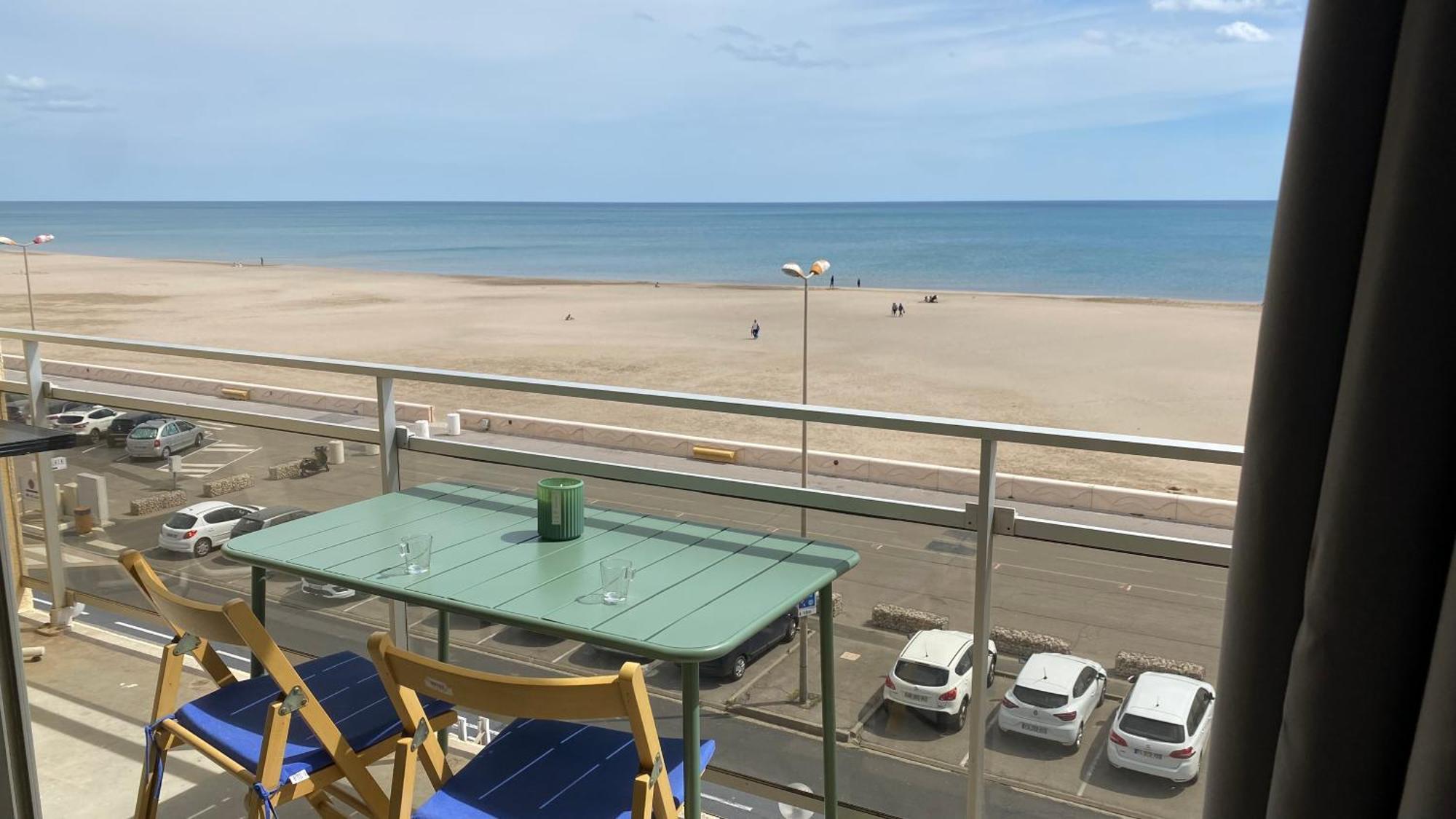Appt T3 Front De Mer Belle Vue Narbonne Exterior photo